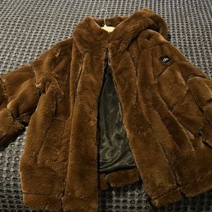 Alo knockout fur jacket, new with tags